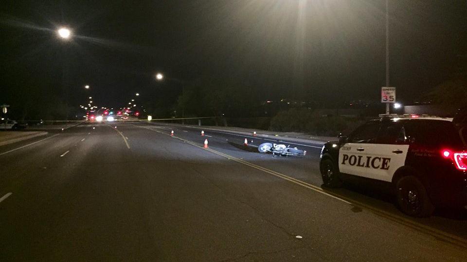Tucson police ID woman killed in motorcycle crash